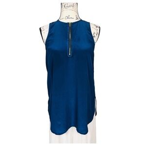 Vince Silk Sleeveless Top